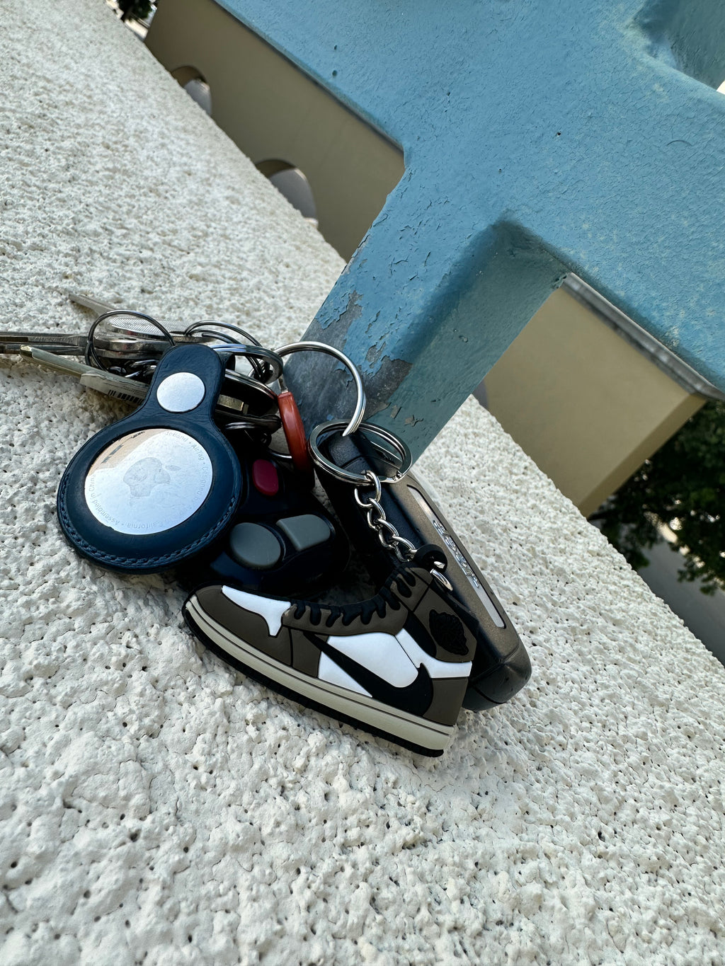 The "Earth-Tone Grail" Handcrafted Keychain