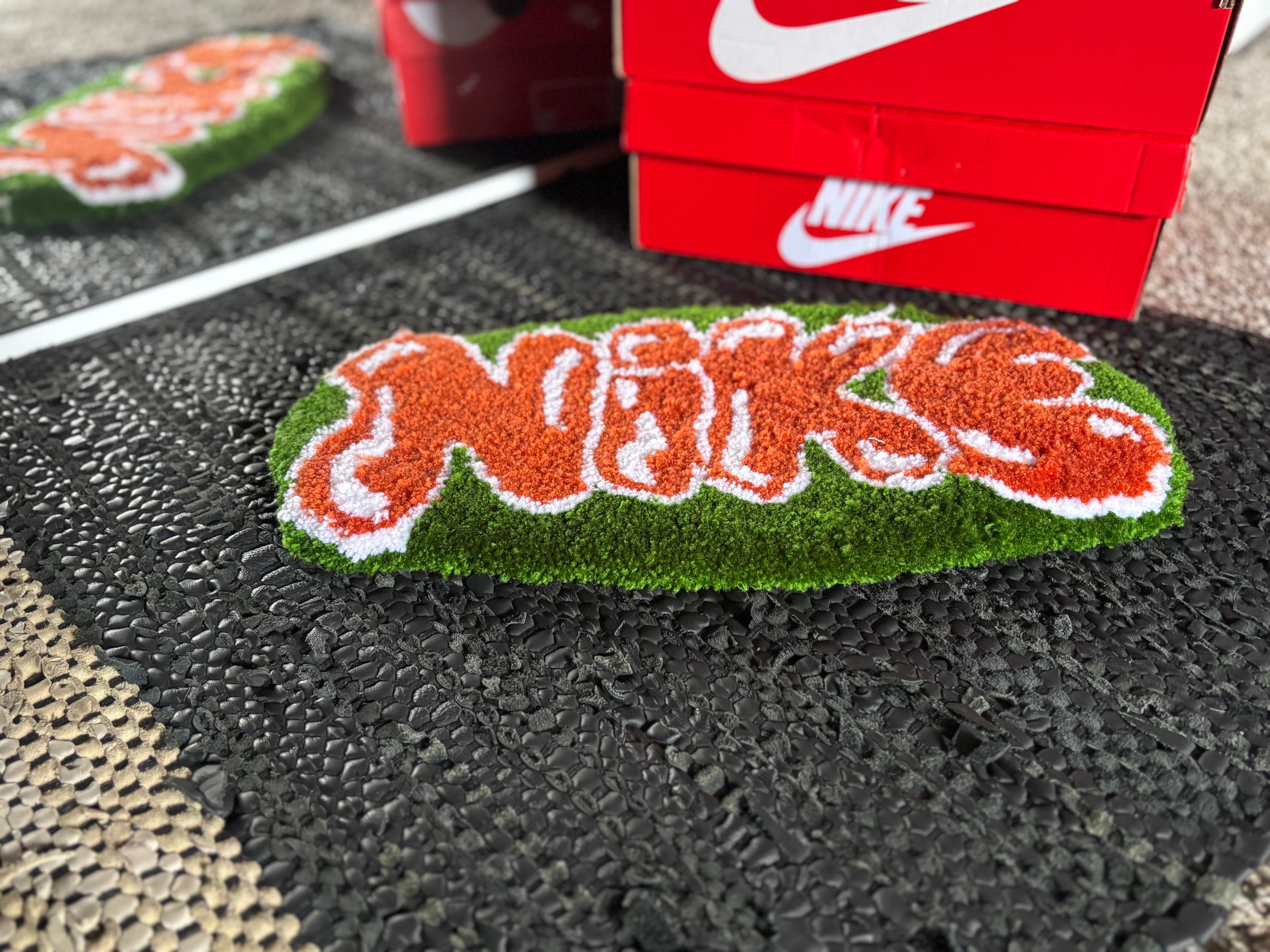 Patch of Retro Grass Logo